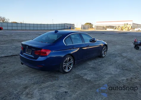 2017 BMW 330I from USA, damaged, VIN WBA8B9G33HNU55602
